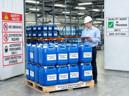 Warehouse quality audit