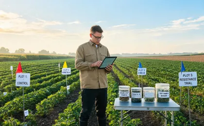 Herbicide resistance trial